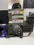 Microsoft Black Xbox Video Game Console With Cords And Controller Tested! Used. Price: $150.00.