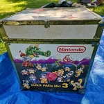 Rare Vintage Nintendo Super Mario Zelda Toy Chest Video Games Trunk Nes Storage. Price: $169.99.