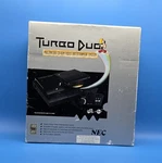 Turbografx-cd/turboduo Launch Edition Black Console, Cib, Tested & Working Open. Price: $1715.00.