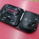 Sega Mega Drive Ii MD2 Console HAA-2502 & CD2 HAA-2912 Tested Used. Price: $570.00.