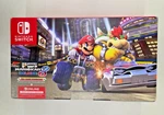 Nintendo Switch With Neon Blue & Red Joy-con + Mario Kart 8 Deluxe New Brand. Price: $349.99.