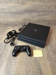 Sony Playstation 4 Pro 1TB Game Console CUH-7215B W/ Controller & Cords Tested Used. Price: $179.99.