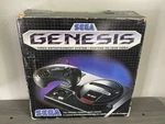 Sega Genesis Console 16-BIT MK-1601-22 W/ Original Box Early Print Tested Used. Price: $189.96.
