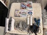 Nintendo Wii Console Lot W/ Controllers, Sensor Bar, Cables, Skylanders Games Used. Price: $180.00.