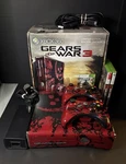 Microsoft Xbox 360 Gears War Limited Edition Console Bundle Red Black Hdmi Used. Price: $600.00.