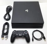 Sony Playstation 1TB Console - Black (PS4 Pro) Video Game System Bundle Excellent. Price: $299.95.