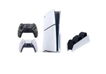 Sony Playstation 5 Slim Disc Console 1TB 2X Controllers & Charging Excellent. Price: $649.99.