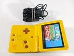 Nintendo Game Boy Advance Sp Pikachu Oem Genuine AGS-101 Console Rough Worn Used. Price: $210.00.