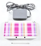 New Nintendo 3DS Console Kisekae Plate Pack Madras Check Tested Pink Japan Used. Price: $362.95.