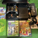 Xbox 360 4GB Kinect Bundle - Games Sports, Adventure, Ncaa 14 + Sonic Used. Price: $134.99.