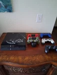 Sony Playstation 4 Darth Vader Edition Black Console With Controllers Used. Price: $300.00.