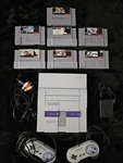 Tested Super Nintendo Snes System Console With 2 Oem Controllers And Games Used. Price: $134.95.