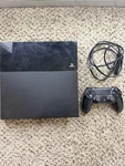 Sony Playstation (PS4) 500GB Console Bundle - Tested & Clean Used. Price: $105.00.