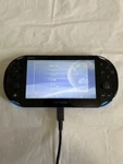 Playstation Vita Wi-fi Model PCH-2000 Black Blue Slim With Cherger Used. Price: $165.00.