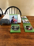Microsoft Xbox One 500GB Console Gaming System White 1540 With Games Used. Price: $99.99.