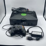 Microsoft Xbox Launch Edition 8GB Home Console Black With Av Power Cords Tested Used. Price: $139.95.
