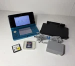 Mint Original Nintendo 3DS Handheld System Aqua Blue Tested Working Console Used. Price: $219.49.