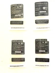 Set Sticker Label Replacement For Sony Psp 1001/1006/2001/3001 New. Price: $6.95.
