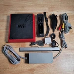 Nintendo Wii Mini Console Black/red Complete Set - Tested Used. Price: $70.00.