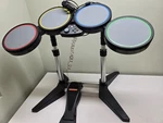 Harmonix Rockband Set Xbox 360 Wired Foot Pedal Tested W/ Microphone Used. Price: $91.00.
