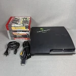 Sony PS3 Slim 160GB CECH-2501A Console Bundle 9 Games Tested Hdmi Rca Used. Price: $144.51.
