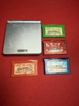 Authentic Nintendo Gba Sp + Japanese Pok Mon Bundle W/ Deoxys Used. Price: $225.00.