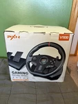 Pxn V900 Wired Racing Wheel & Pedal Set For Pc, PS3, PS4, Xbox One, Switch Open. Price: $59.99.