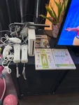 Nintendo Wii Console With Sports Game Bundle Lot System 2 Controllers Clean! Used. Price: $95.99.