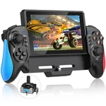 Gammeefy Controller For Switch/switch Symmetrical Joystick, Red+blue New. Price: $64.99.