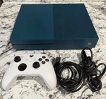 Xbox One Console Limited Edition Deep Blue - 500GB W/ Controller + All Cables Used. Price: $125.00.