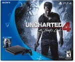 Sony Playstation 4 Slim 500 Gb Matte Black With Uncharted Bundle Used. Price: $200.00.
