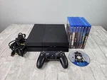Sony Playstation 4 Console 500GB (CUH-1215A) W/ 8 Games & Controller Tested Used. Price: $159.87.