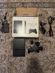 Sony Playstation PS2 Slim Black Console SCPH-77001 With Box Read!!!!!!! For. Price: $79.99.