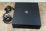 Sony Playstation Pro PS4 1TB Black Console Gaming System CUH-7215B Used. Price: $250.00.