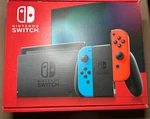 New Nintendo Switch Neon Red Blue Joy-con 32GB V2 Gaming Console. Price: $279.00.