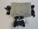 Sony Playstation PS1 Game Console - Gray Tested And Working Memory Card, Contr Good. Price: $109.99.