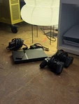 Sony PS2 Slim (SCPH-77001CB) W/ Two Controllers Used. Price: $69.46.
