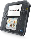 Used Japanese Nintendo 2DS Clear Black Only Console FTR-001. Price: $146.09.