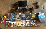 Sony Playstation PS2 Slim Console SCPH-90001 W 23 Games Cords Dualshock Mem Used. Price: $135.00.