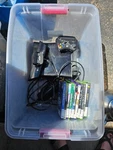 Microsoft Xbox 360 With Kinect 250GB Glossy Black Console (pal) Used. Price: $200.00.