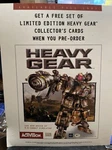 Heavy Gear Pc Game 1997 Activision Vintage Promo Display Stand Rare! 8.5 X 11 New. Price: $25.00.