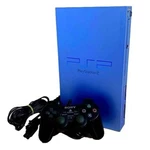 Sony PS2 SCPH-39000 Console Aqua Blue Tested Ntsc-j From Japan Used. Price: $160.00.