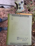 Microsoft Xbox 360 Halo Special Edition 20GB Green & Gold Console (52T-00013) Used. Price: $375.00.