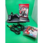 Sony Playstation PS3 Super Slim 250GB Console W/4 Games, Controller & Cords Used. Price: $125.00.