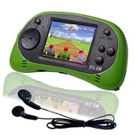 Easegmer 16 Bit Kids Handheld Built-in 220 Hd Video Games, Green, New. Price: $36.03.