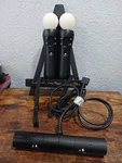 Sony Playstation Motion Controllers CECH-ZCM1U Camera CUH-ZEY2 Bundle Psvr Used. Price: $75.00.