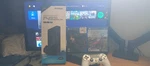 Sony Playstation 4 Slim 1TB Black Console With White Controller Used. Price: $220.00.