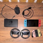 Nintendo Switch 32GB Red/blue Joy-con Dock Hdmi Wi-fi With Pink And Yellow Used. Price: $234.99.