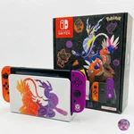Nintendo Switch Oled Console HEG-001 Pokemon Scarlet & Violet Limited Bundle Used. Price: $279.49.