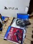 Sony PS4 - Playstation Slim 1TB Spiderman Bundle Black Openbox Used. Price: $219.99.